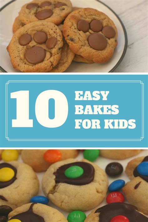 Easy baking ideas for kids | Baking recipes for kids, Easy baking ...