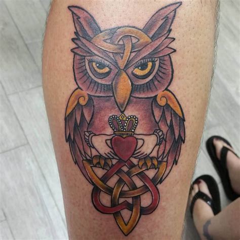 15+ Best Celtic Owl Tattoo Designs | PetPress