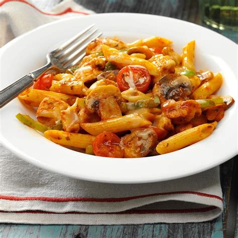 Italian Chicken and Penne Recipe | Taste of Home