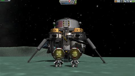 Testing my attempt at an Apollo style lander! : r/KerbalSpaceProgram