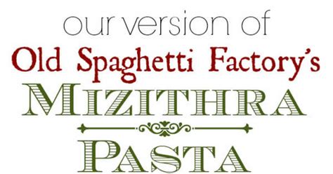 10 Best Spaghetti Factory Recipes