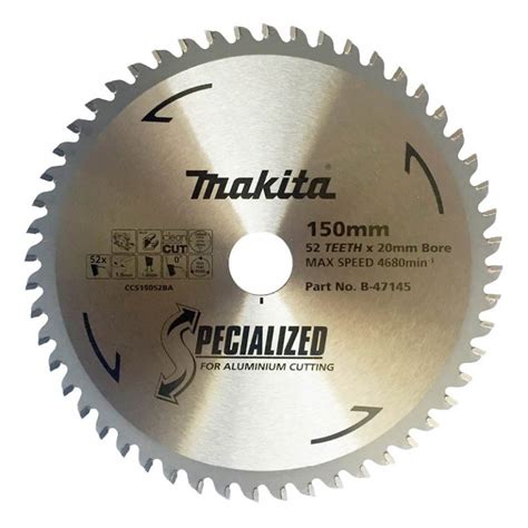 Makita circular saw blades - for aluminium