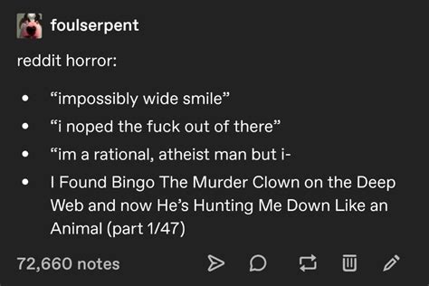 reddit horror : r/CuratedTumblr