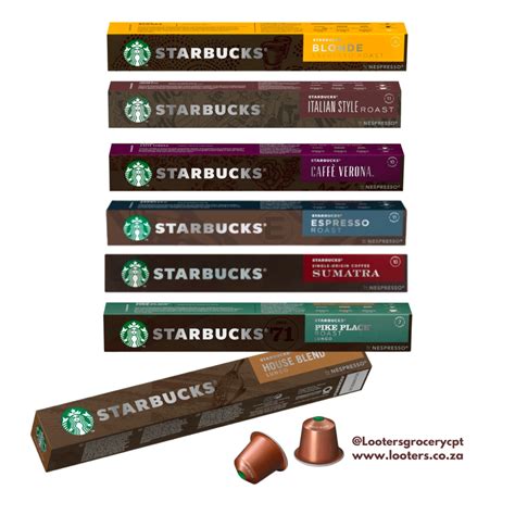 Starbucks Coffee Pods (10's)(House Blend) - Looters