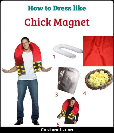 Chick Magnet Costume for Cosplay & Halloween