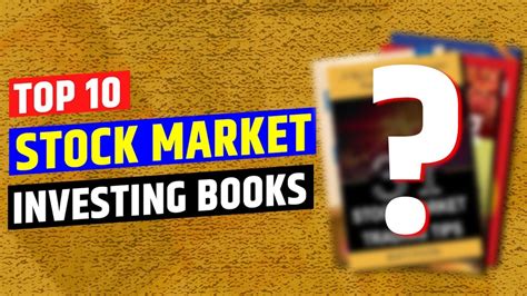 Top 10 Stock Market Books on Investing || 10 must read Books आपके Stock ...