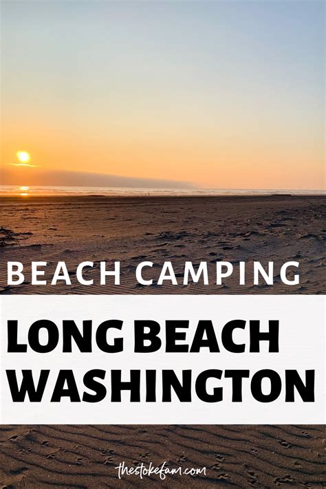 Camping Weekend at Long Beach Washington | Long beach washington, Beach ...