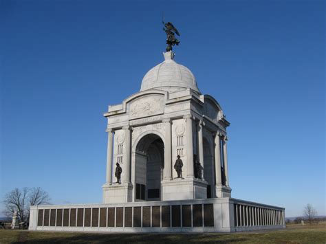 Pennsylvania State Monument: The South Side | Gettysburg Daily