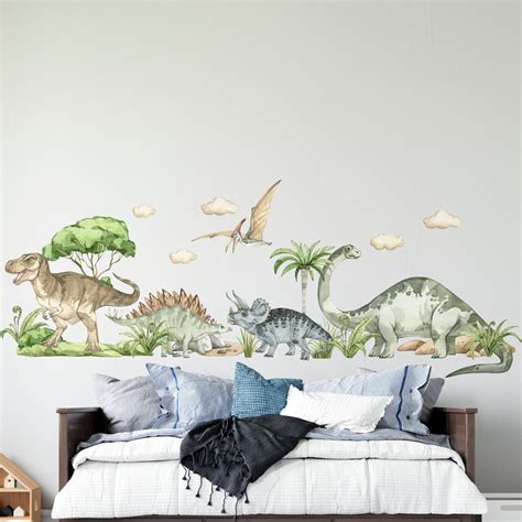 Dinosaur Wall Decals, Dinosaur Wall Stickers, Dinosaur Decals for Wall ...