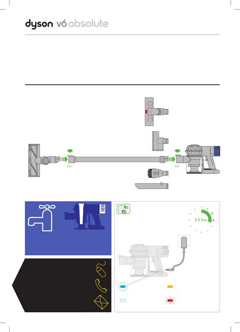 Dyson V6 Absolute user manual (English - 16 pages)