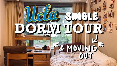 UCLA Single Dorm Tour | Moving Out - YouTube