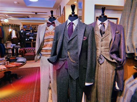 Walker Slater Covent Garden have updated their mannequins and the purple accents are perfect for ...