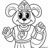Cheerful New Orleans Saints Mascot Coloring Page  Pagescom sketch template