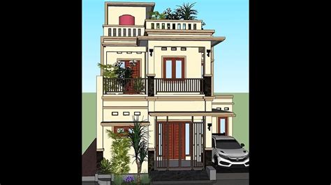 Rumah Tinggal Minimalis atap full dak beton ( Info Jasa Desain, WA : 0817 9907 234) - YouTube