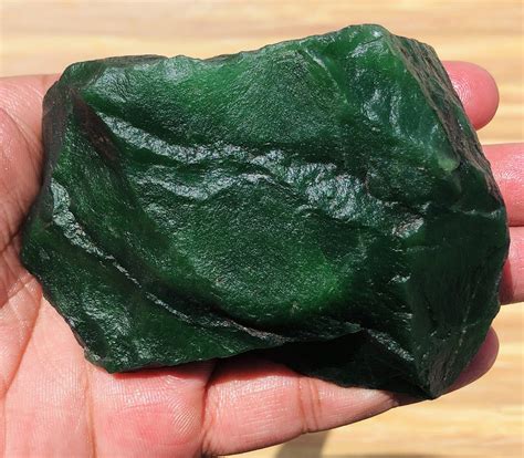 Pure Green Jadeite Rough Gemstone AAA Quality Jade Raw | Etsy