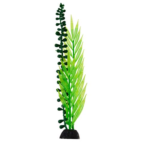 Imagitarium Green Silicone Seaweed Aquarium Plant, Large | Petco