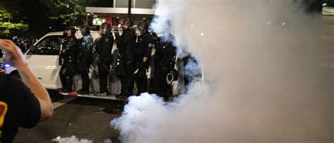 PHOTOS: Protesters, Police Officers Clash Again In Portland | The Daily Caller