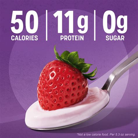 Dannon Light + Fit Zero Sugar, Strawberry Fat Free Yogurt-Cultured ...