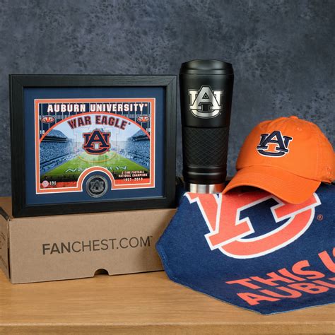 Auburn Tigers Gift Box | Premium Tigers Gear | FANCHEST | Auburn tigers gifts, Auburn tigers ...