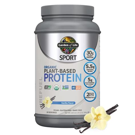 Buy Garden of Life Vegan Sport Protein Powder, Vanilla - Probiotics ...