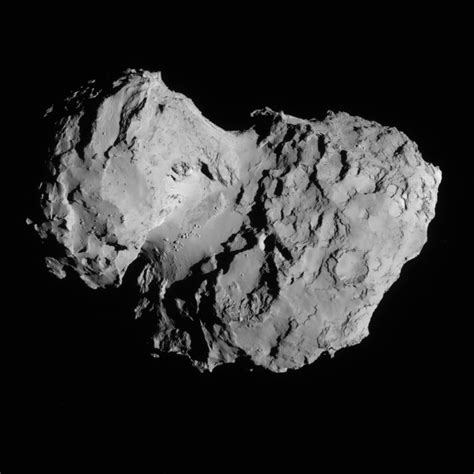 NavCam view of comet 67P, 1st orbit, August… | The Planetary Society