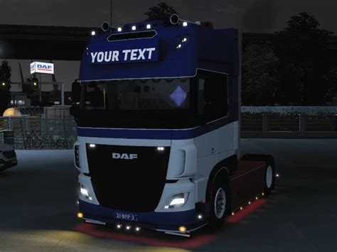 DAF XF 106 4X2 YCT TRUCKSTYLING 1.47 - ETS 2 mods, Ets2 map, Euro truck simulator 2 mods download