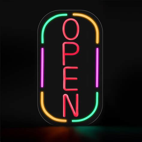 Buy Sifxouped Neon Sign, Led Neon Open Signs for Business Window ...