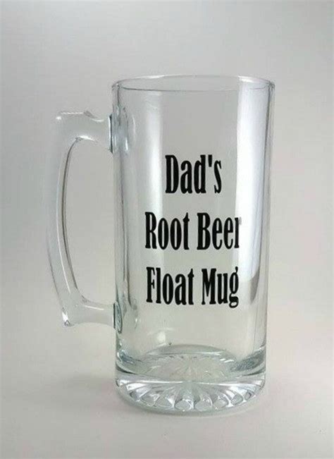 Root Beer Float Mug Dad's Root Beer Mug Custom Root Beer | Etsy