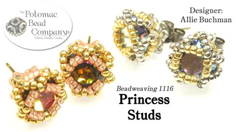 Princess Studs (Earrings) DIY Tutorial