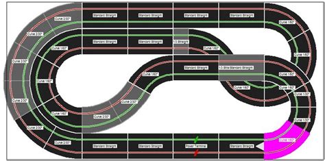 Track idea carrera 1/32 on a 1.20 m x 2.40 space | Carrerabahn, Carrera, Slots