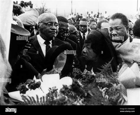 A mourning Reverend Martin Luther King Sr., Alberta Williams King, and ...