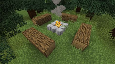 This my campfire design. For more armor stand build ideas, go here ...