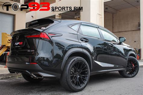 Lexus NX300 Black BC Forged EH184 Wheel | Wheel Front