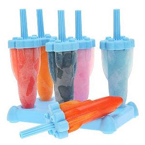 Blue Rocket Pop Molds - Popsicle Maker