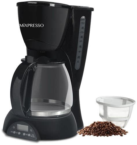 8-Cup Drip Coffee Maker Programmable, Coffee Pot Machine Including ...