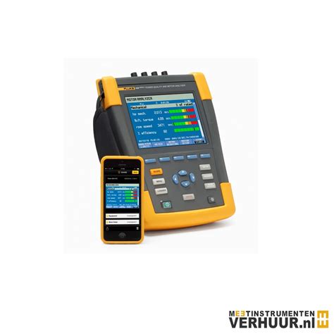 Fluke 438-II - Power Quality & Motor Analyser - Direct leverbaar!