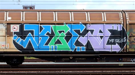 Graffiti on Freights | Graffiti, Train graffiti, Train art