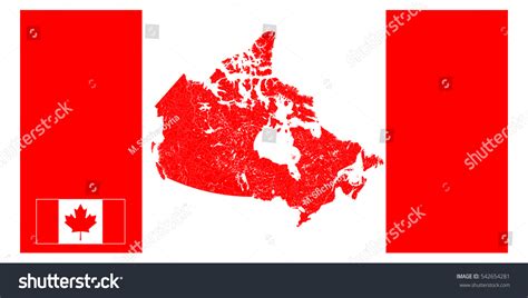 Canada Map Rivers Lakes Consists Separate: เวกเตอร์สต็อก (ปลอดค่าลิขสิทธิ์) 542654281 | Shutterstock