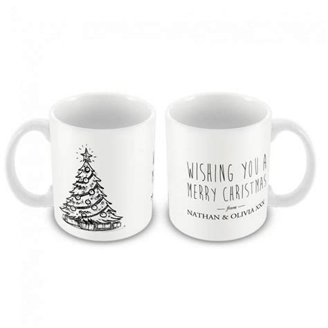 Personalised Mugs, Christmas By Able Labels