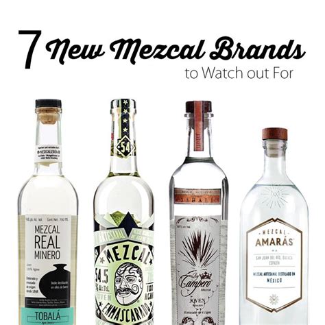 Tequila & Mezcal | Mezcal, Mezcal brands, Mezcal cocktails