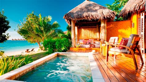 Small Beautiful Bungalow House Design Ideas: Fiji Resorts Overwater ...