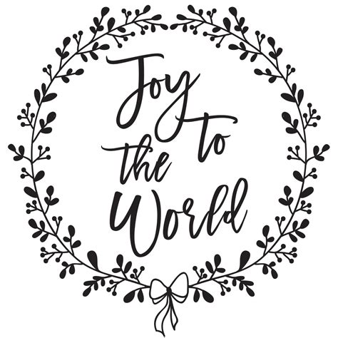 Joy To The World Stamp | Missional Wear