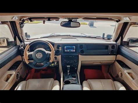 Lifted Jeep Commander Interior