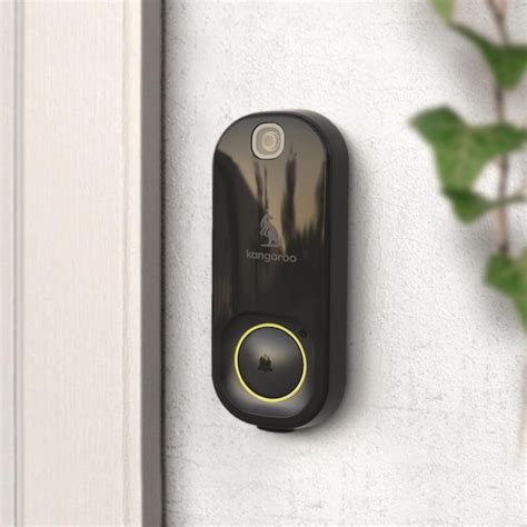 Kangaroo Doorbell Camera Wireless Wi-Fi Compatible Smart Video Doorbell ...