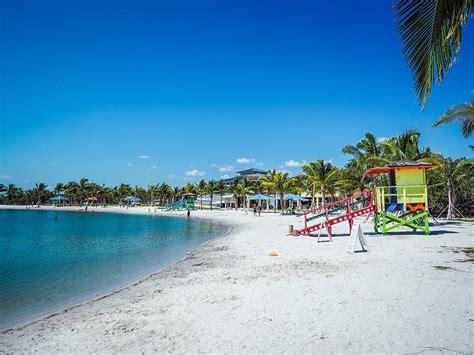 Homestead Bayfront Park: Traumstrand mit tropischer Lagune in Süd ...