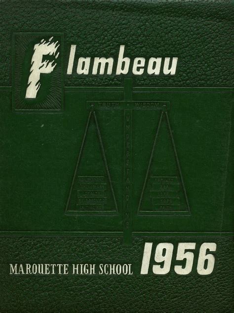 1956 yearbook from Marquette University High School from Milwaukee ...