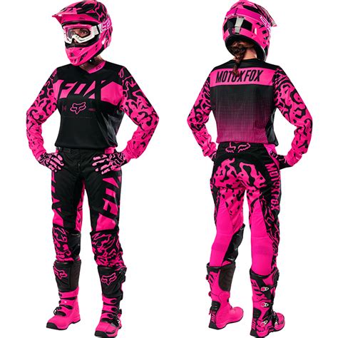 Fox Racing New 2016 Ladies MX 180 Pink Black Motocross Dirt Bike Womens ...