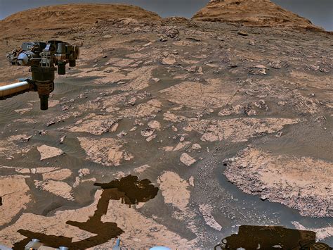 NASA's Curiosity Mars Rover Explores Mountain, Captures an Amazing ...