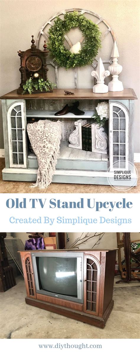 Upcycled Creations- Transforming Old To New | Tv stand upcycle, Old tv stands, Tv stand decor