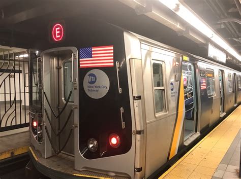 Photos: MTA makes more room on subway cars by removing seats - ABC7 New York